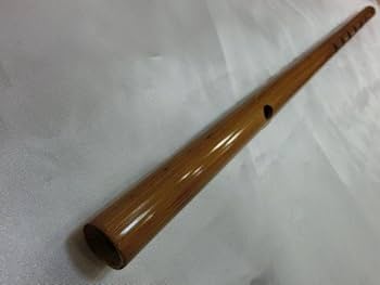 沖縄県産　琉球横笛　竹製（A♯調）基本の音の高さになります。手工品　新品未使用 琉球横笛 竹製（A♯調）基本の音の高さになります。
